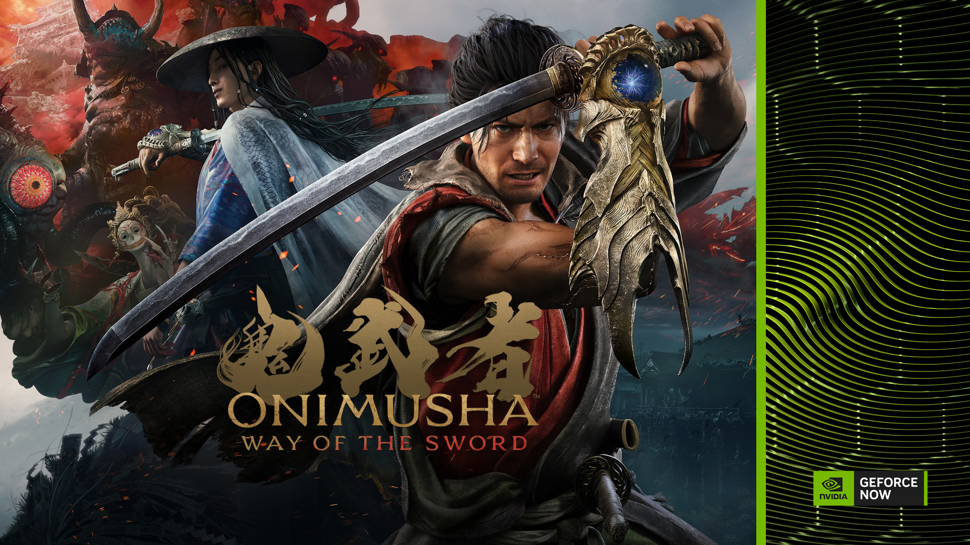 Onimusha Way of the Sword dimainkan melalui GeForce NOW pada PC, handheld, ponsel, dan televisi