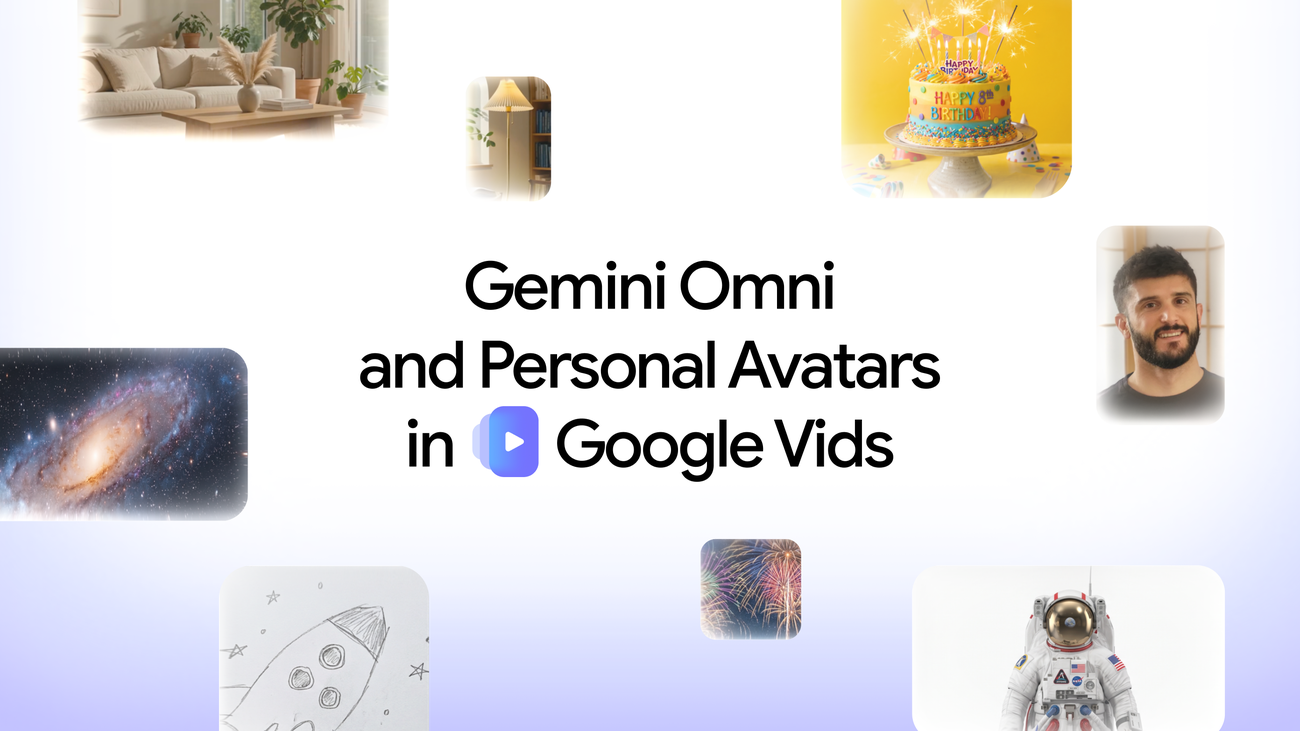 Google Vids mengedit klip dengan prompt dan membuat personal avatar berwatermark SynthID