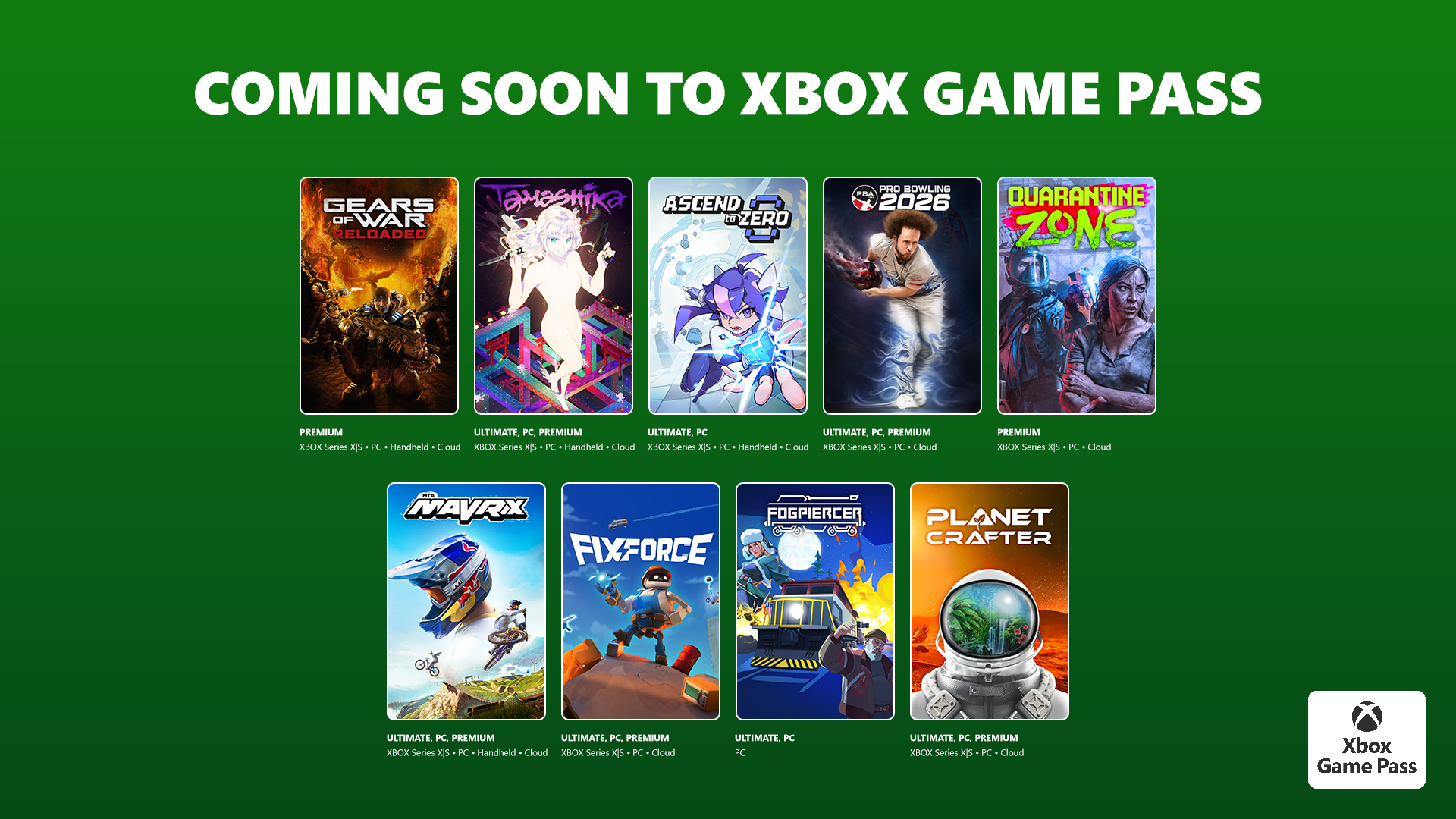 Daftar game yang segera hadir di Xbox Game Pass pada Juli 2026